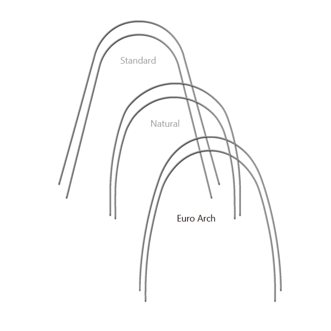 STAINLESS STEEL Archwire (Euro form)- RECTANGULAR