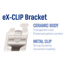 eX-CLIP CERAMIC SELF-LIGATING BRACKET